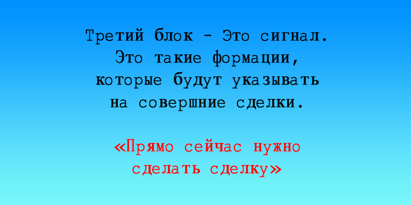 сигналы в торговой системе