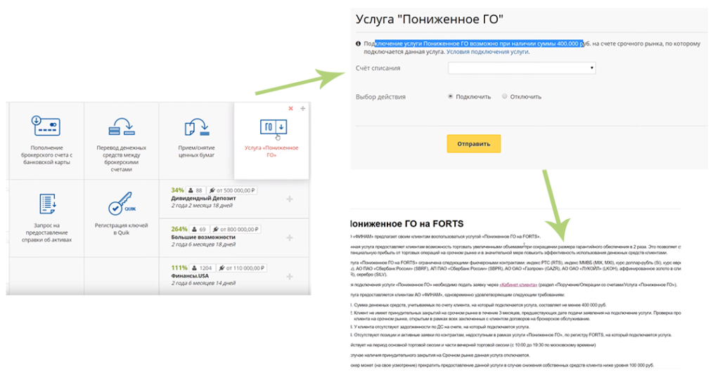 пониженное гарантийное обеспечение